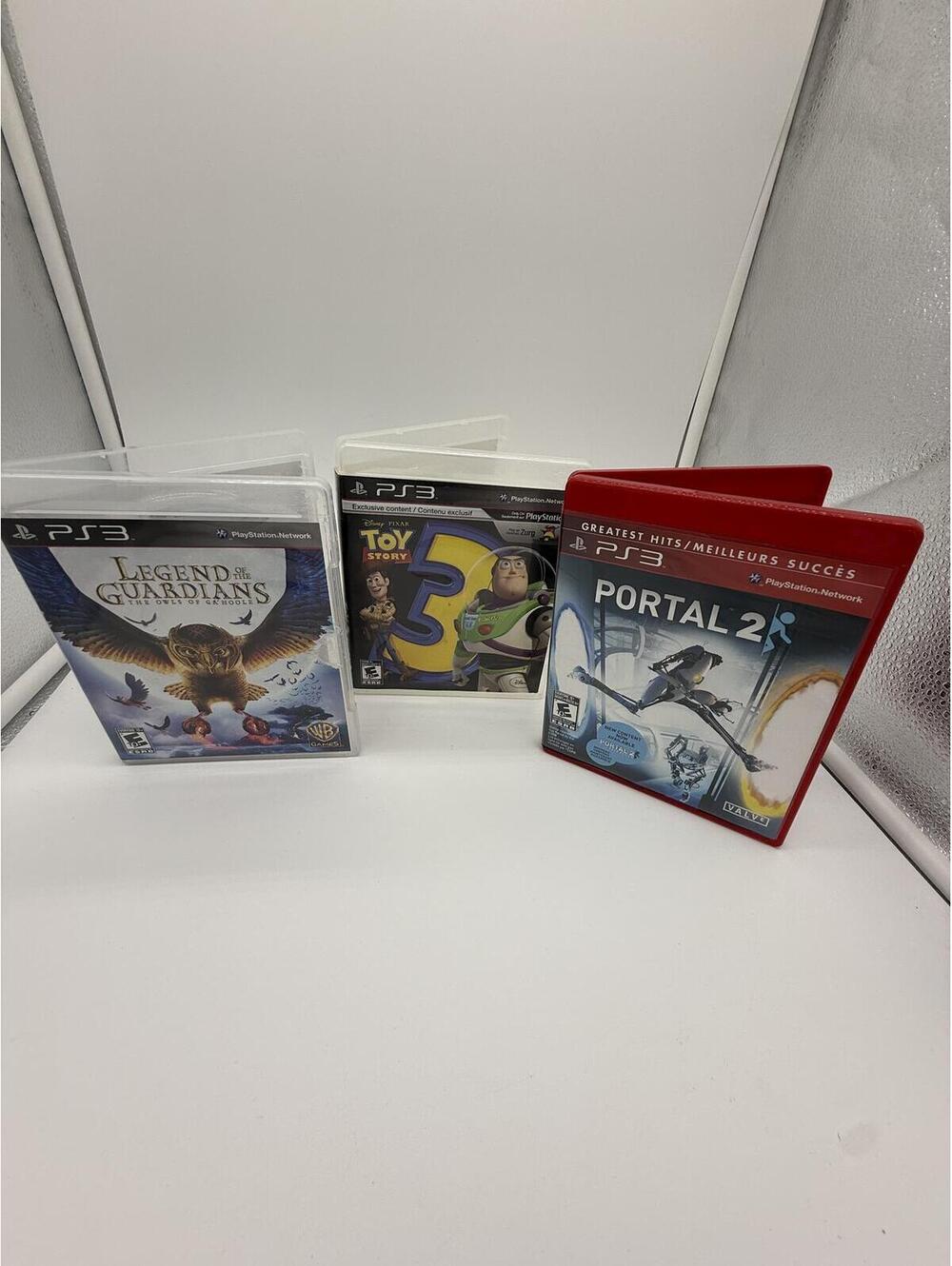PlayStation 3 PS3 Game Lot - Portal 2 (Greatest Hits), Toy Story 3, Legends…